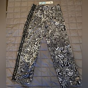 Men's Adidas black and white pants